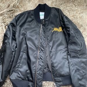 Kenzo Jackets \u0026 Coats | Mens Black Kenzo Bomber Jacket | Color: Black | Size: S | Colea5's Closet